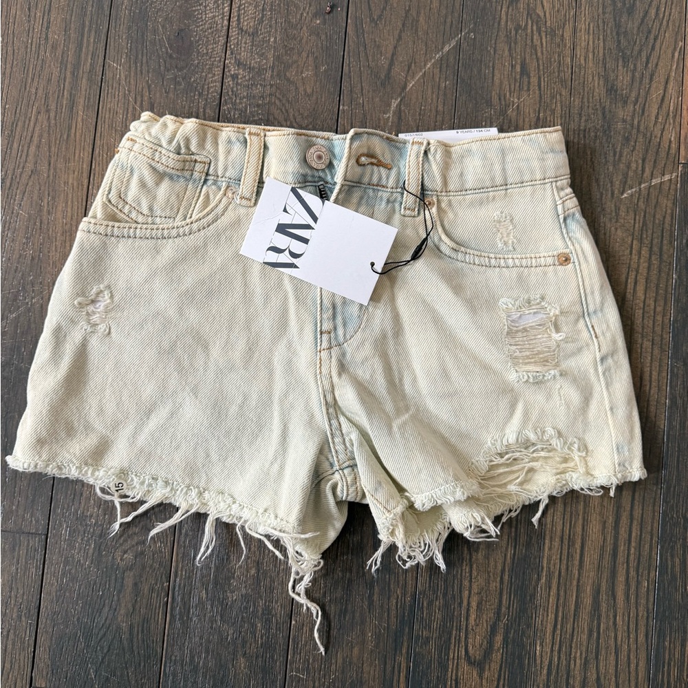 ZARA GIRLS THE OVERDYE SHORT 9